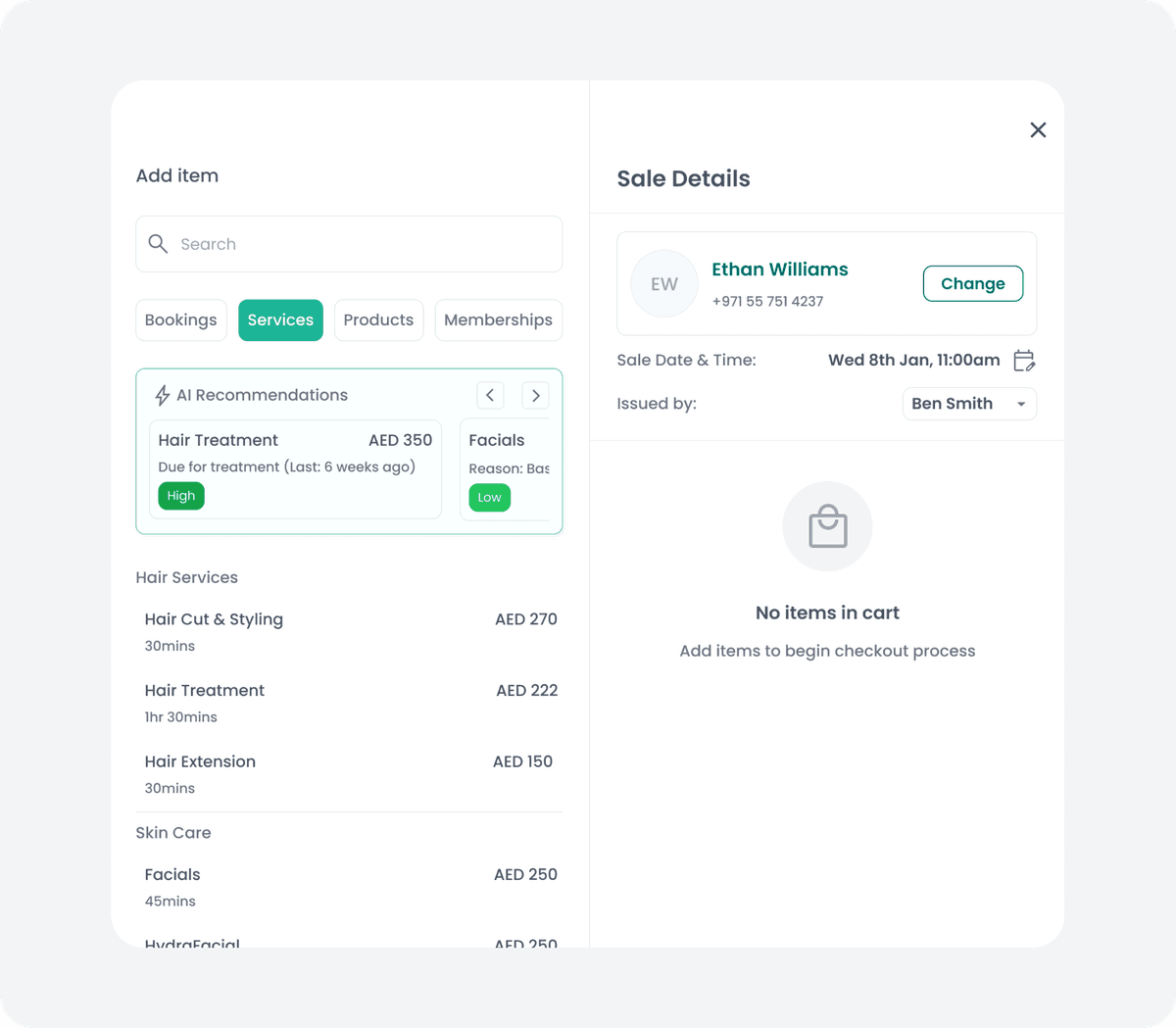 Smart Service Recommendations