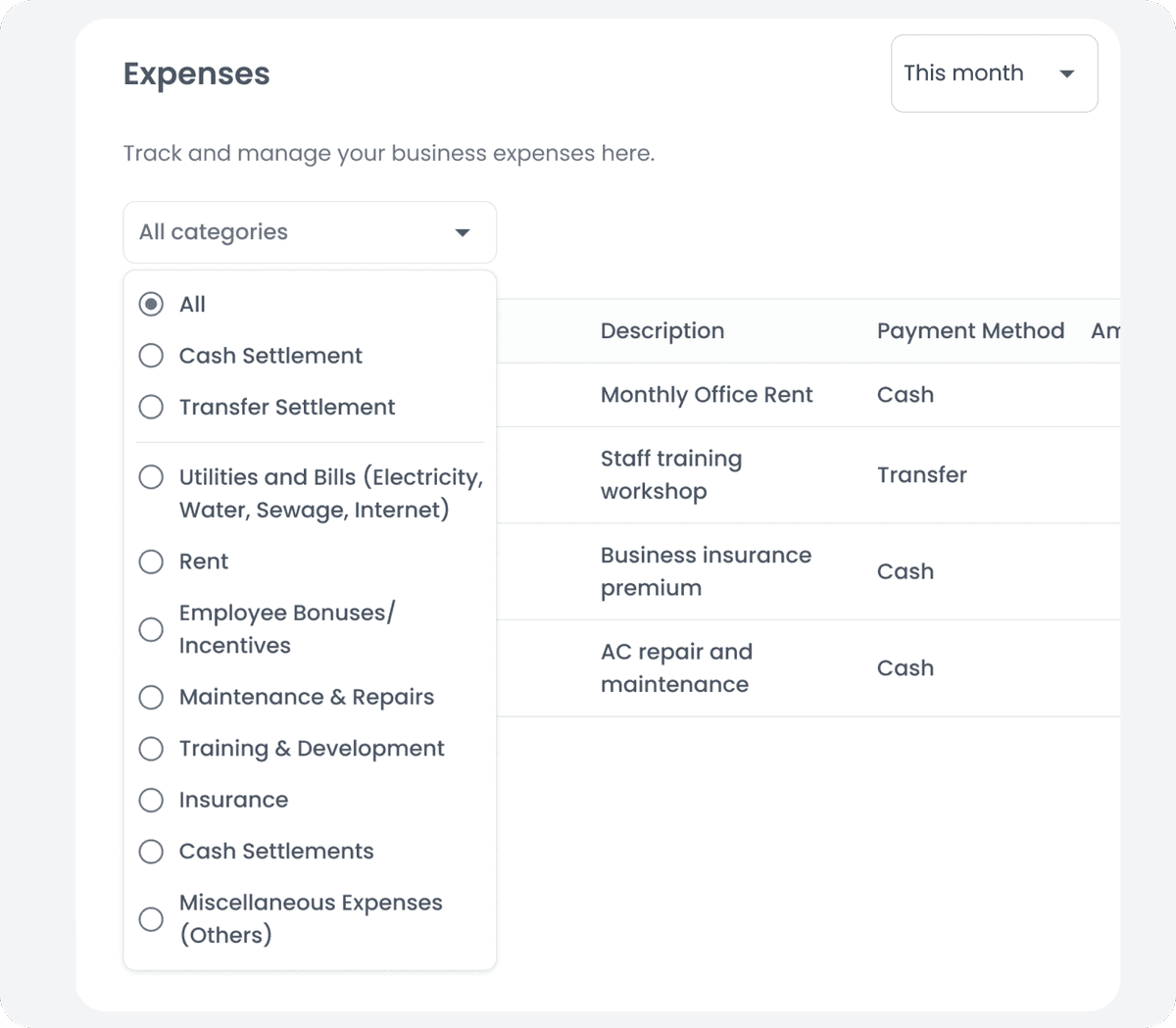 Smart Categorization
