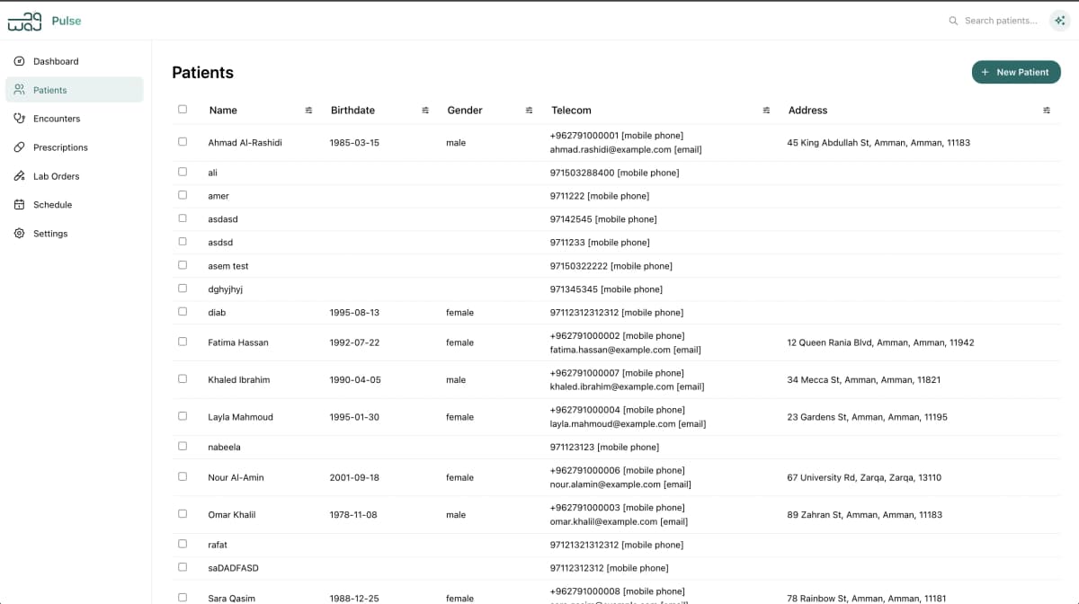 سجلات سريرية بالمعايير الصحية العالمية