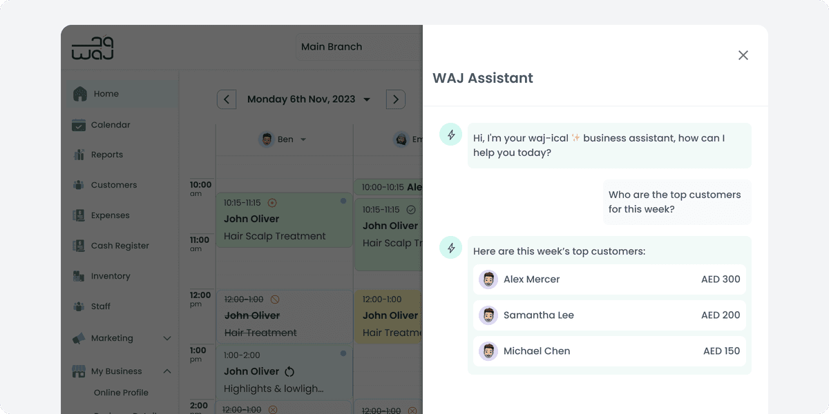 AI Assistant That Works For Your Salon