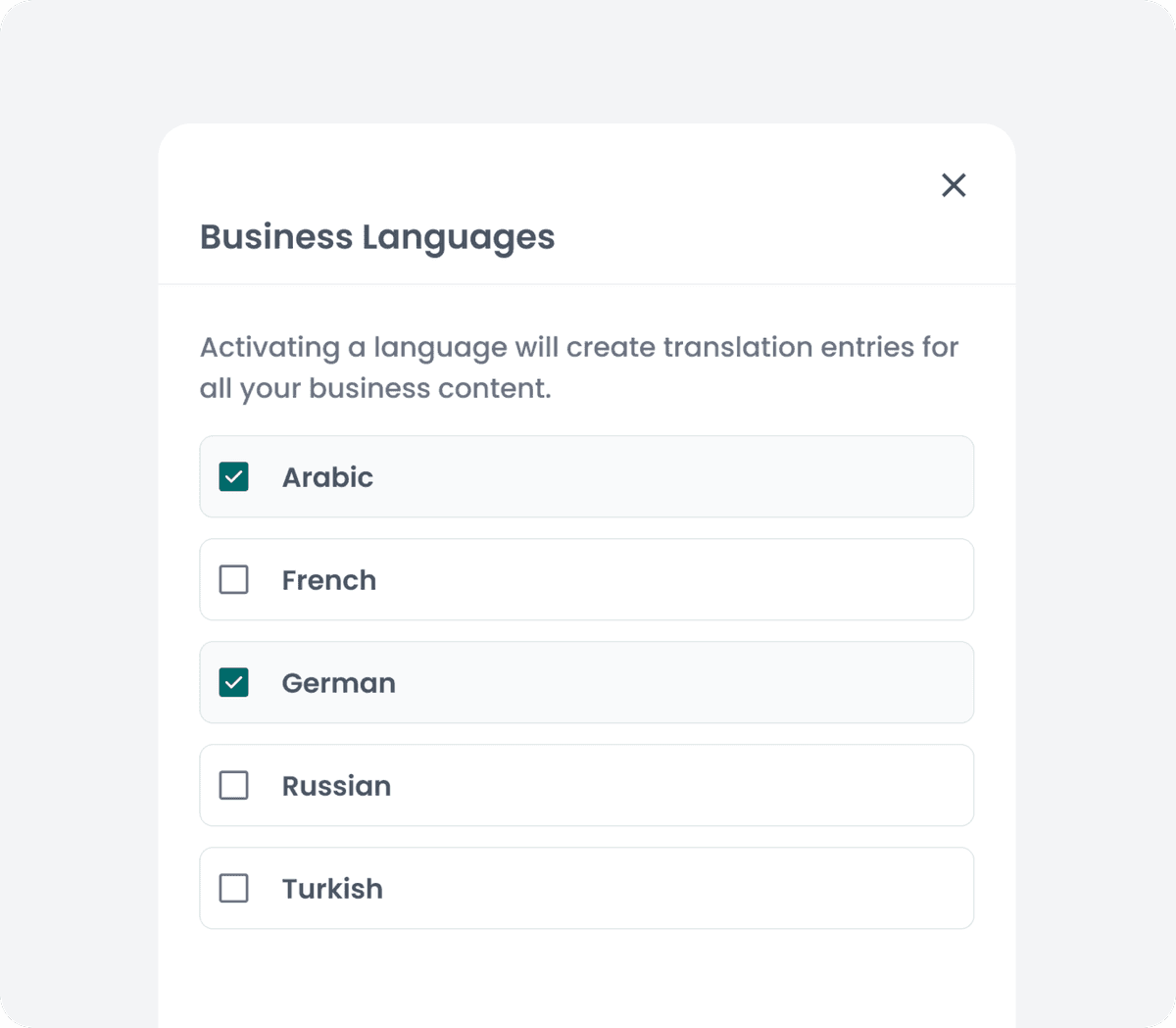 Enable or Disable Languages Instantly