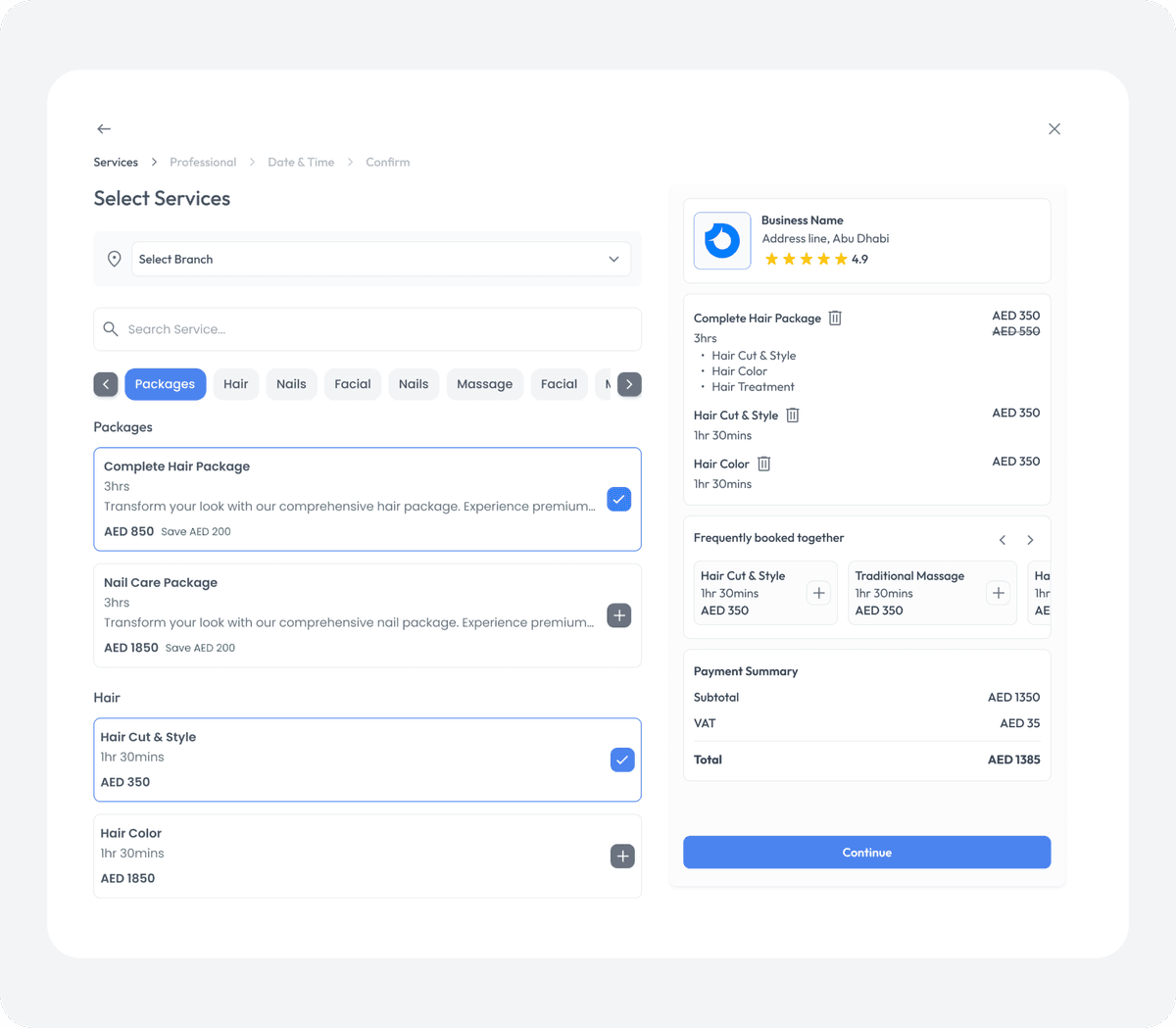 Seamless Booking Integration