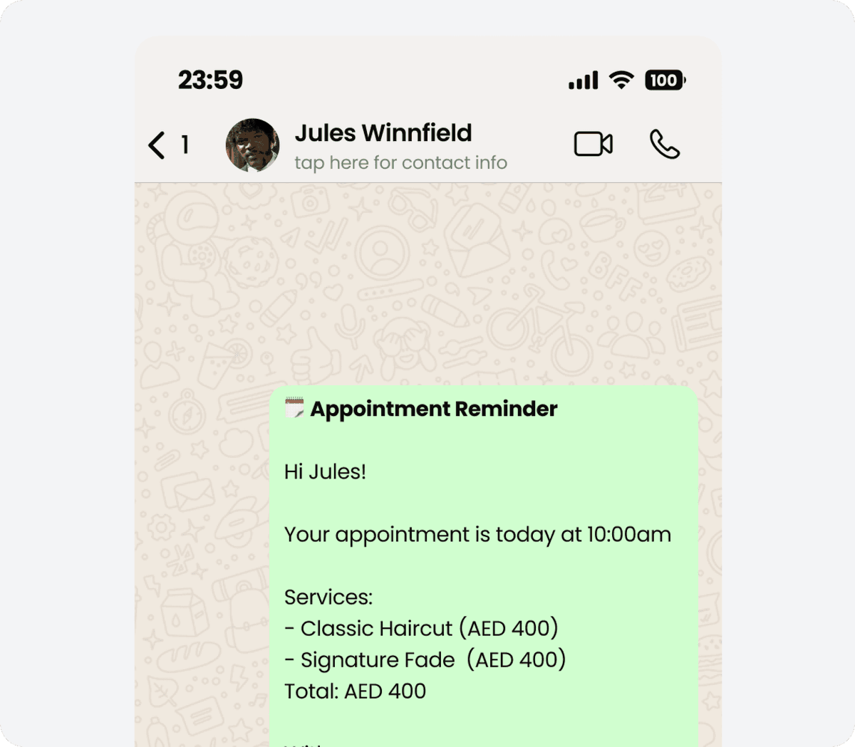 Automated Appointment Reminders