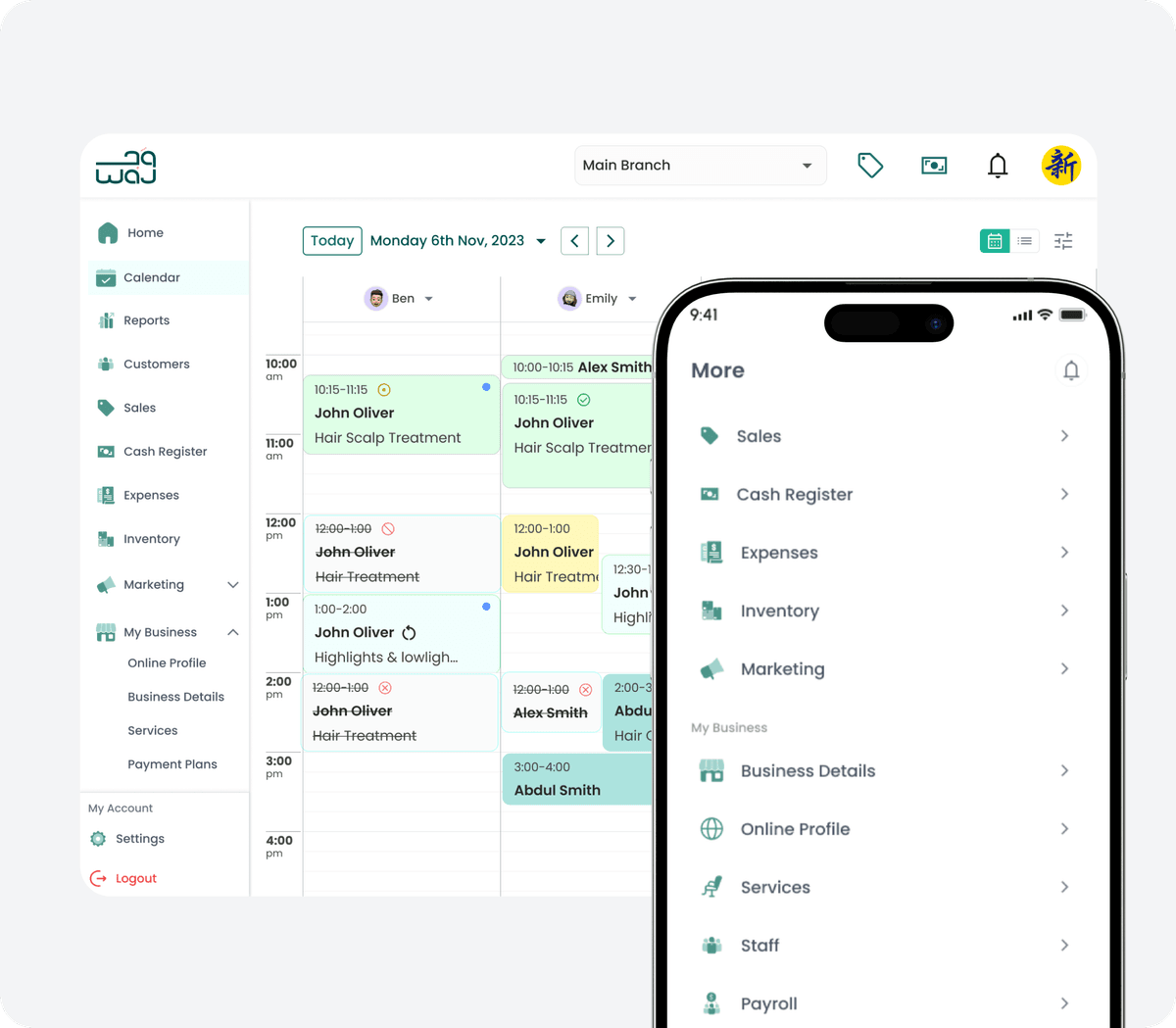 Complete business control on-the-go