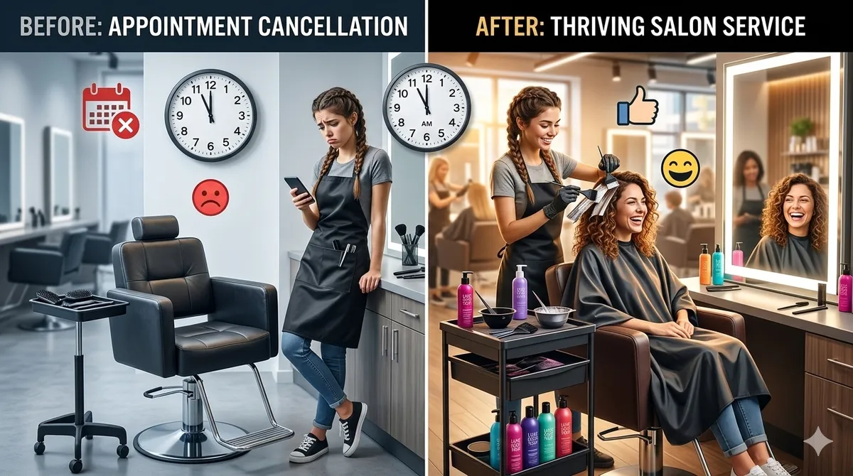 How to Cut Salon No-Shows by 72%