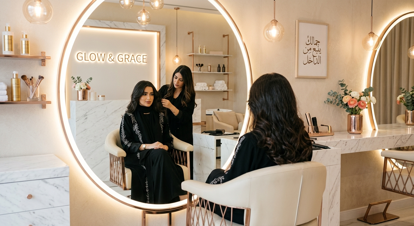 Saudi salon