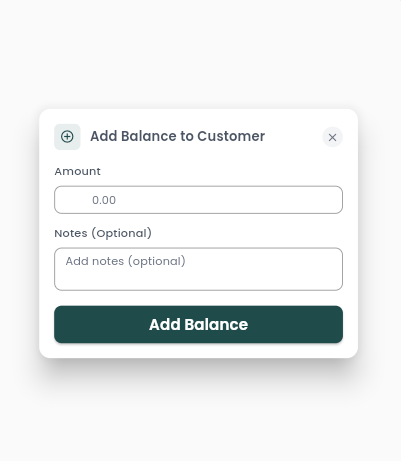 customer balance 