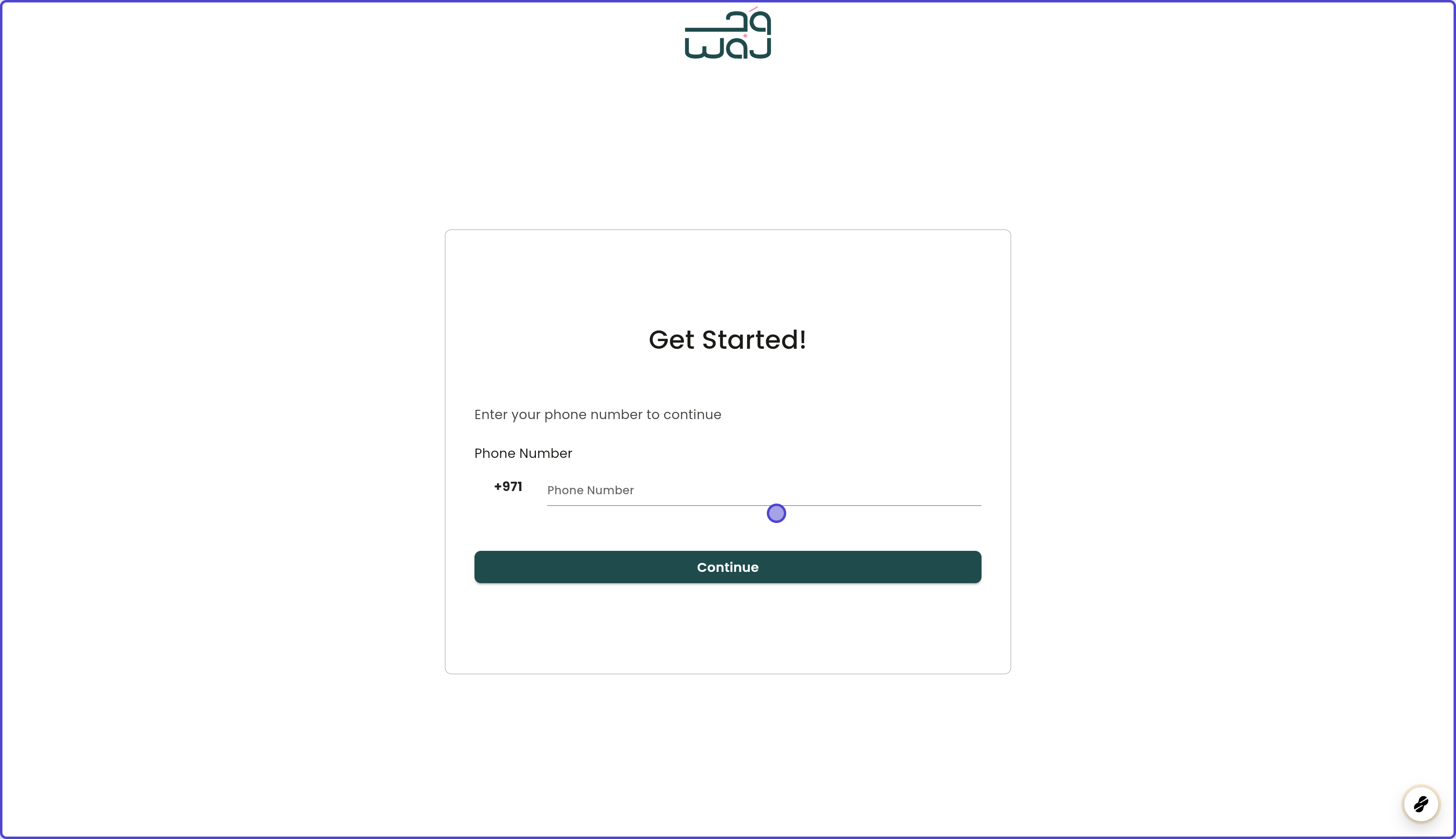 Getting started onboarding your business screenshot