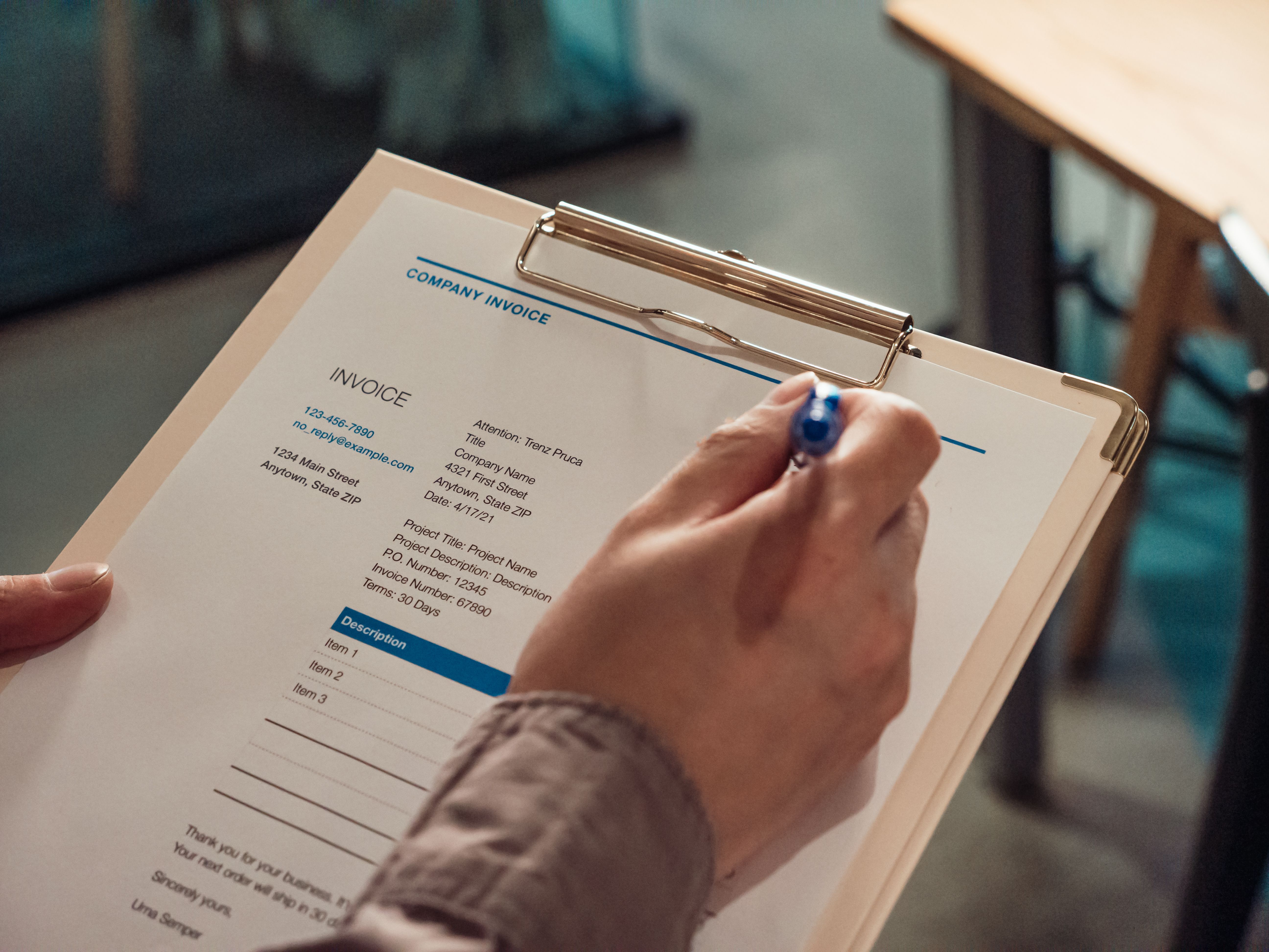 intake forms